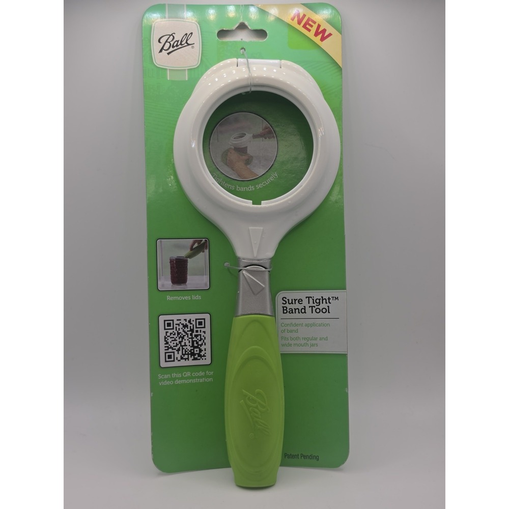 Ball Sure Tight Band Tool Fits Regular and Wide Mouth Jars Canning Tool New